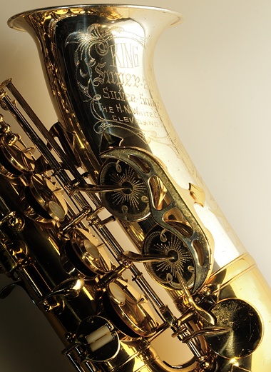 King Super 20 Silversonic (series IV) alto sax  bell