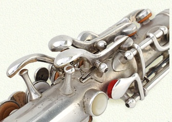 Buescher curved soprano palm keys